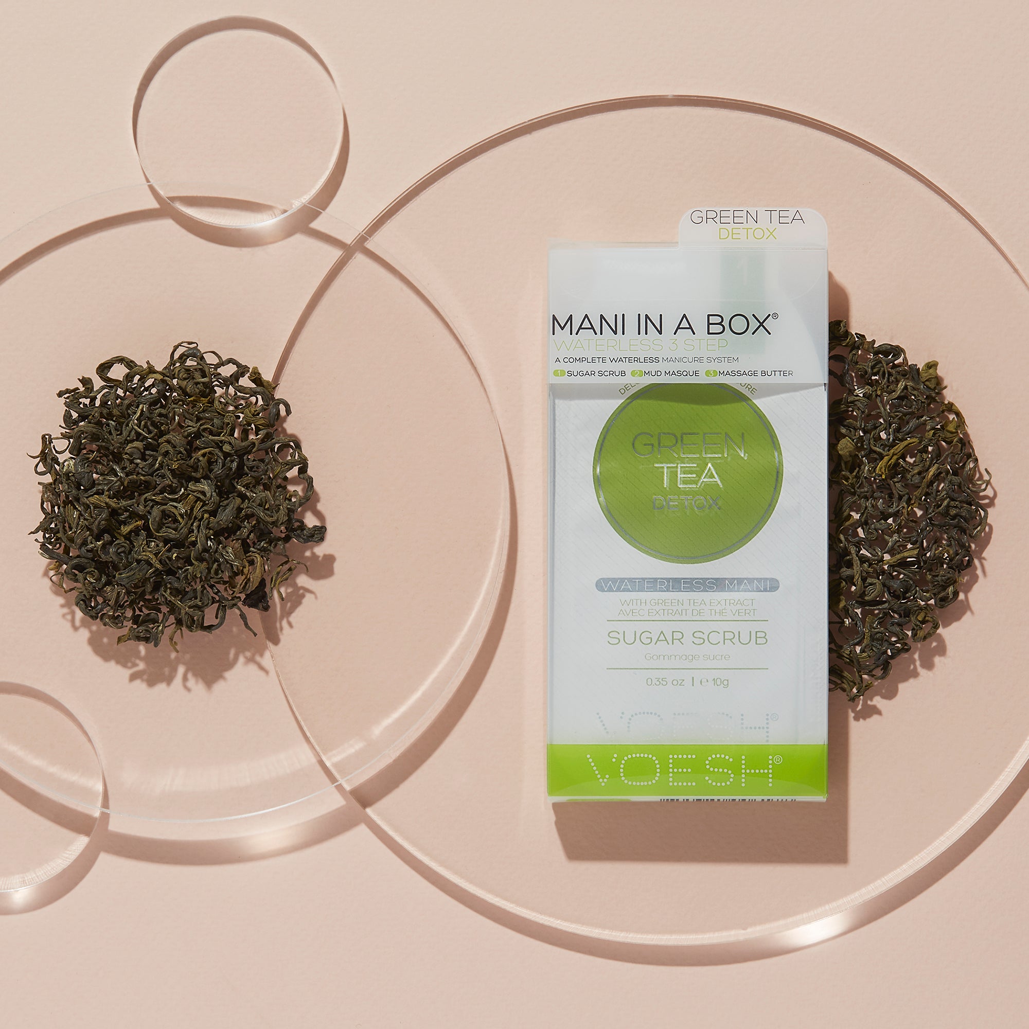 Mani in a Box Waterless 3 Step - Green tea