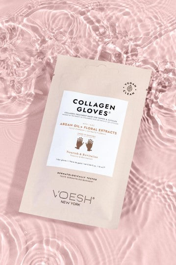 Collagen Gloves - Argan Oil & Floral Extracts Pair