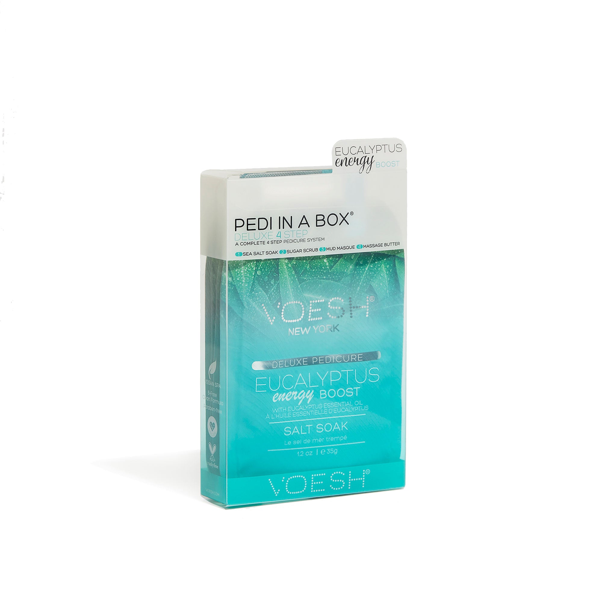 Pedi in a Box Deluxe 4 Step - Eucalyptus Energy Boost