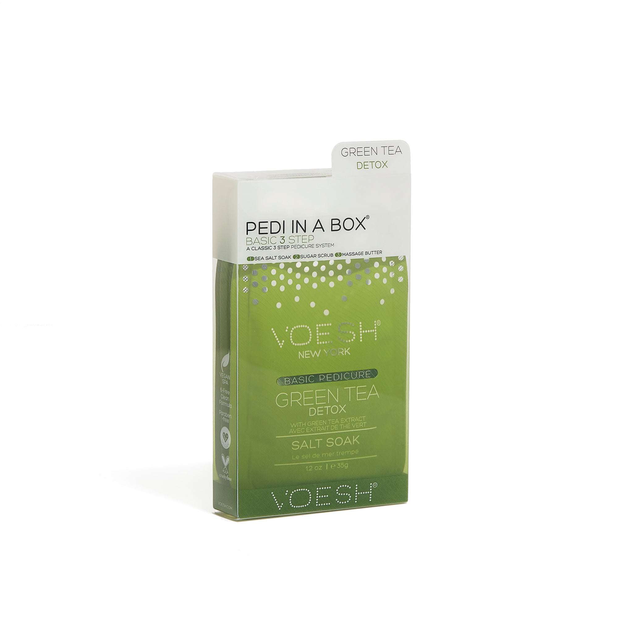 Pedi in a Box Basic 3 Step - Green tea Detox