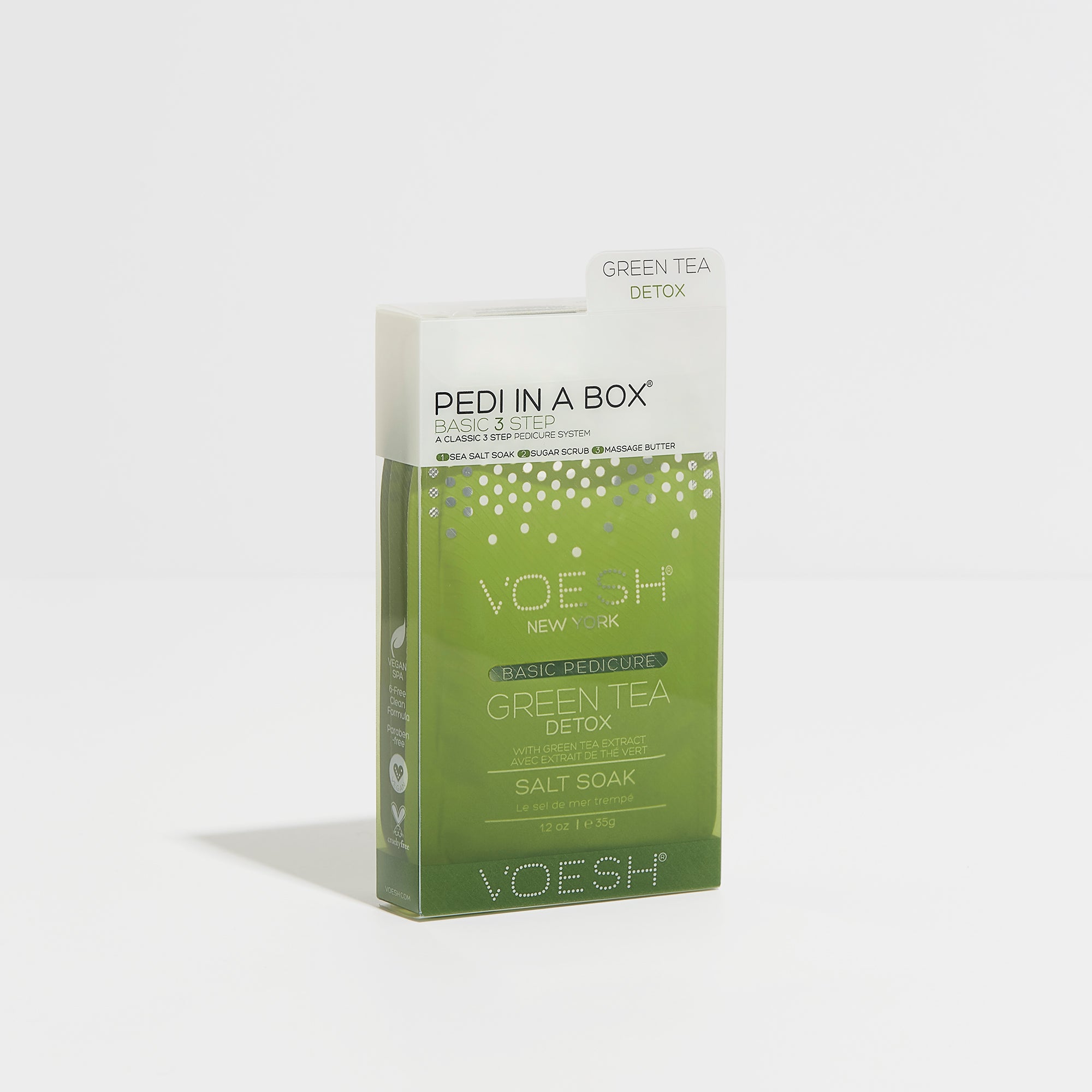 Pedi in a Box Basic 3 Step - Green tea Detox