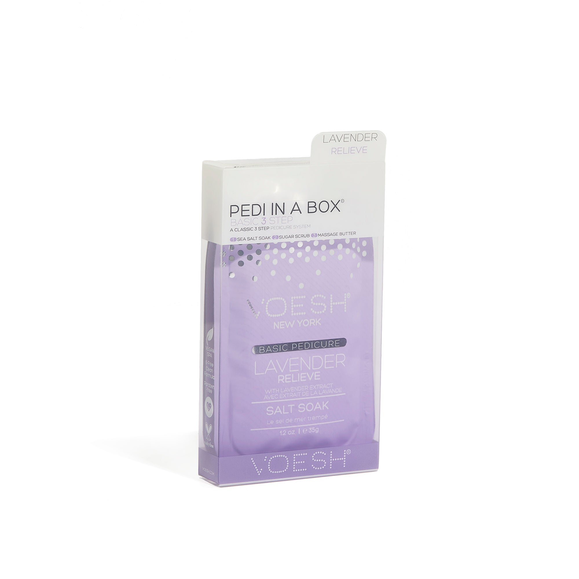 Pedi in a Box Basic 3 Step - Lavender Relieve